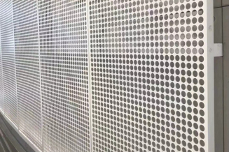 厦门艺术冲孔铝单板