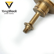 brass precision part Pipe tool HPb59-1 pressure reducing valve core rod customized by manufacturer