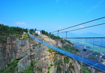 上海索橋系列-廊風索鋼架橋