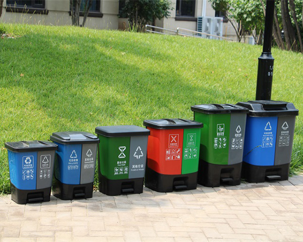 挂车垃圾桶厂家：如何购买室内分类垃圾桶？
