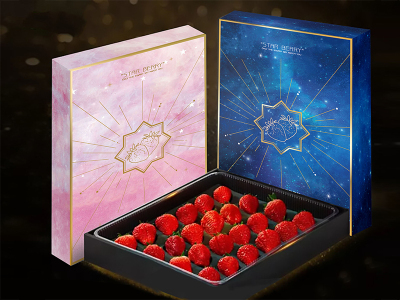 星空版草莓禮盒