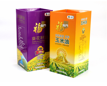 朝陽福臨門玉米油包裝盒