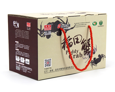 本溪稻田蟹包装盒