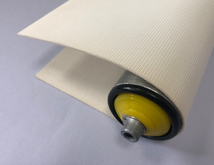 1.5mm white PVC canvas belt