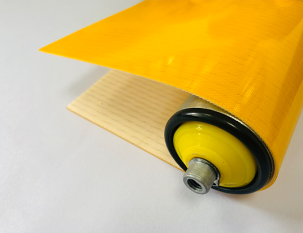 2mm yellow Pu flat belt