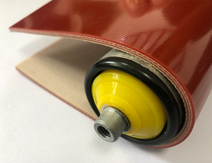 3.5mm RED PVC flat belt