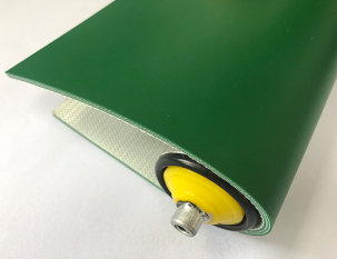 4mm green PVC flat belt