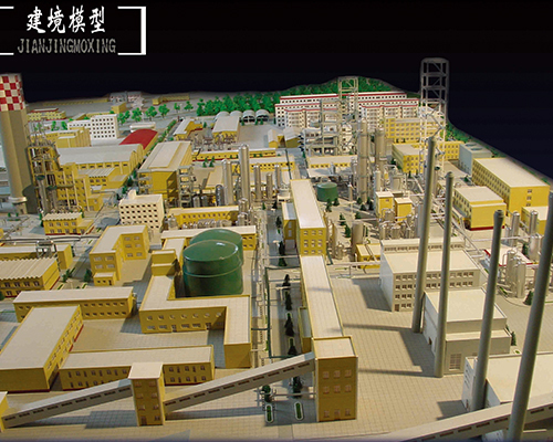 牡丹江工业产区模型