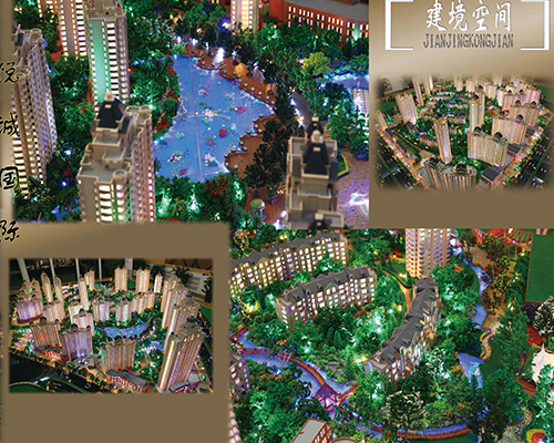 哈尔滨地貌模型