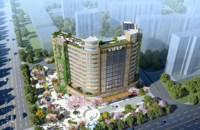上海浦江智汇园酒店钢结构工程