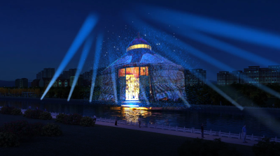 广东佛山东莞公园，夜间文化旅游景观灯光亮化工程设计服务公司