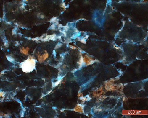 新疆岩石薄片图像分析