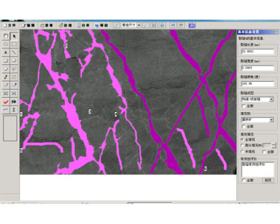岩石裂缝图像分析系统