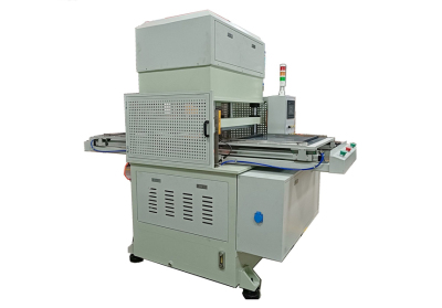 Double sided sheet material hydraulic die-cutting machine