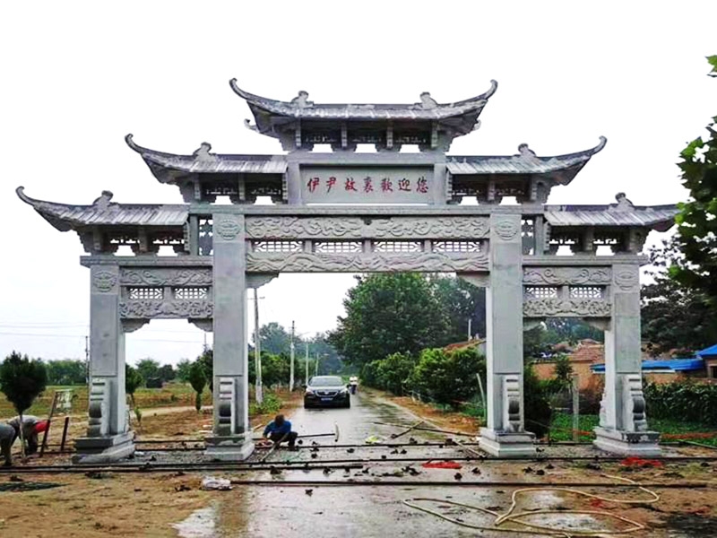 滄州村莊石牌坊