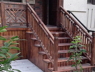 防腐木樓梯規格
