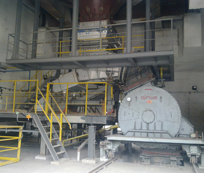 安陽鋼鐵焦化廠干熄爐下部設備