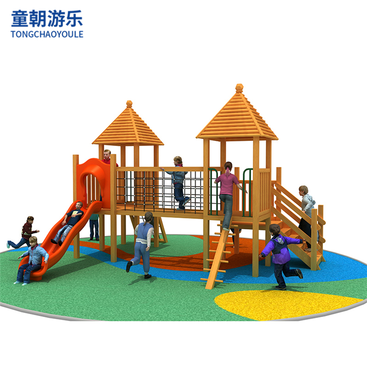 天津儿童木制组合滑梯