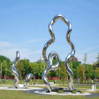不锈钢抽象雕塑