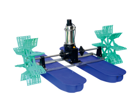 YC-0.75 Paddle wheel aerator ( Water cooling )