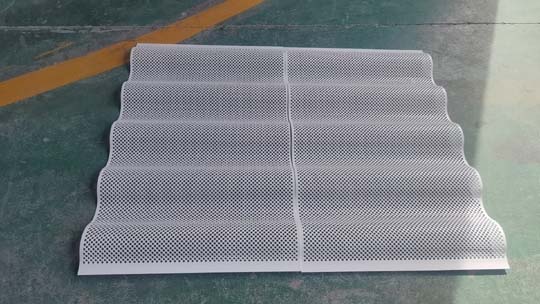 穿孔波纹铝单板 铝波浪板 波纹铝板价格
