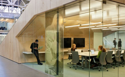 会议室调光玻璃 智能调光玻璃 电控调光玻璃