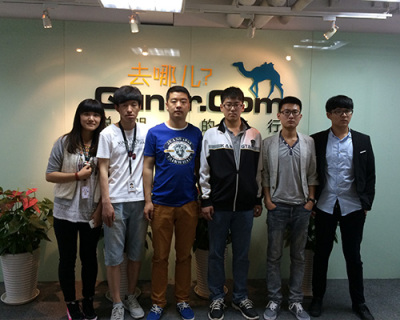 市场营销专业学生在北京“去哪儿”网公司进行实习就业
