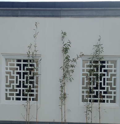 中式仿古花窗安裝