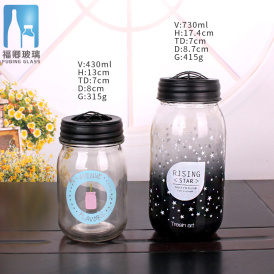 贵州730ml 定制玻璃瓶  玻璃罐