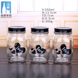 江蘇550ml 玻璃罐