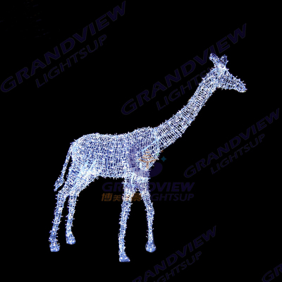 GV-LED3D馴鹿＆ 雪橇-2209