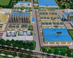 信陽廠區模型