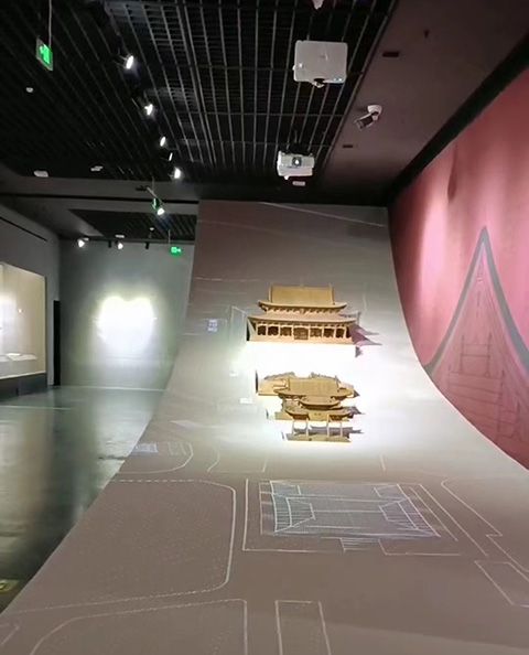 陕西历史博物馆投影融合AI显示系统圆满完成