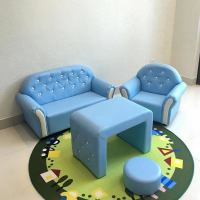 深圳幼儿园软包沙发 儿童软包家具