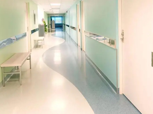 醫院塑膠地板施工案例