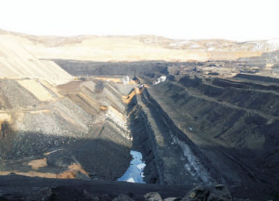 巴彦淖尔煤矿爆破