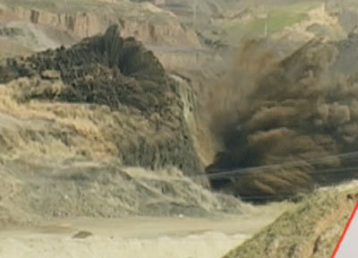 鄂爾多斯礦山爆破