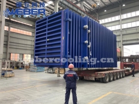 Large flower vacuum pre cooler from Webercooling exported to Netherlands