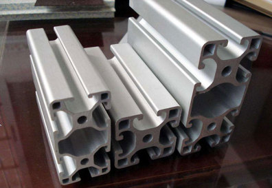加工铝型材设备及铝型材框架类型