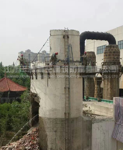 天津烟囱拆除工程