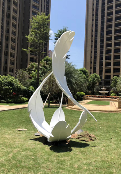惠州园林创意不锈钢雕塑