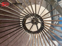 九江選粉機耐磨處理採用耐磨陶瓷