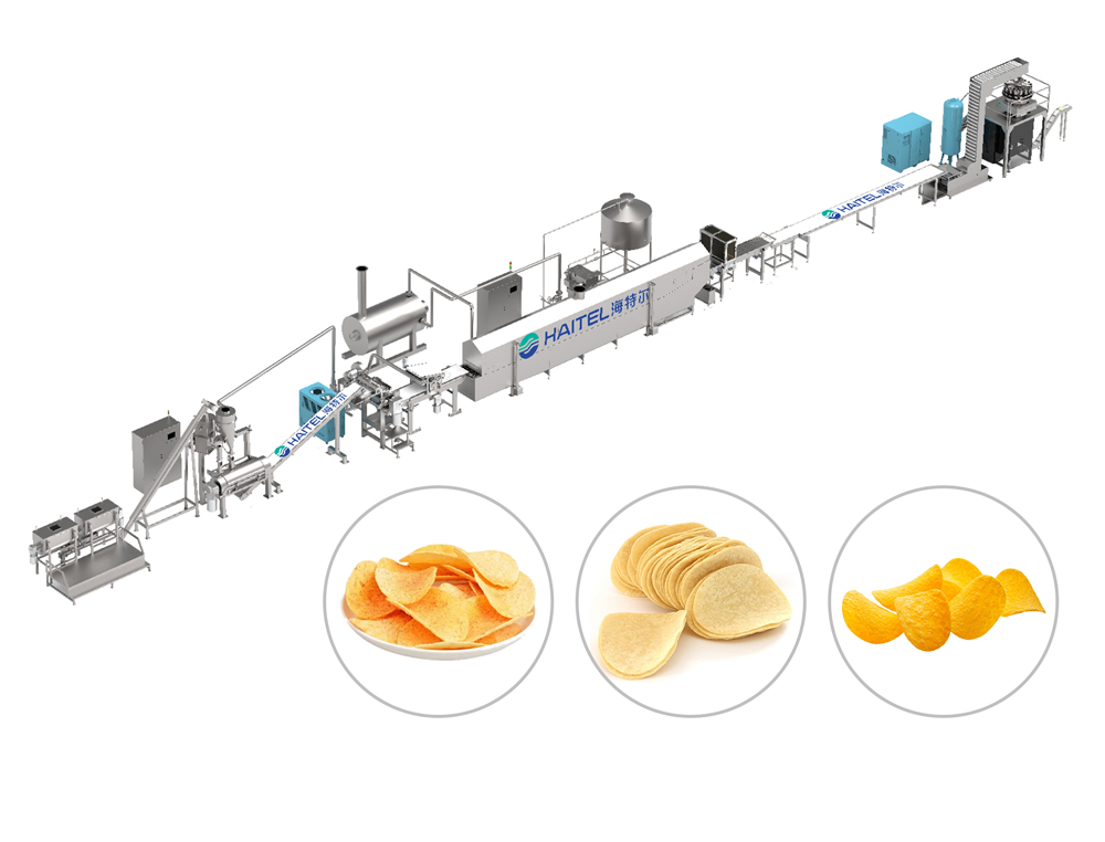 薯片生产线