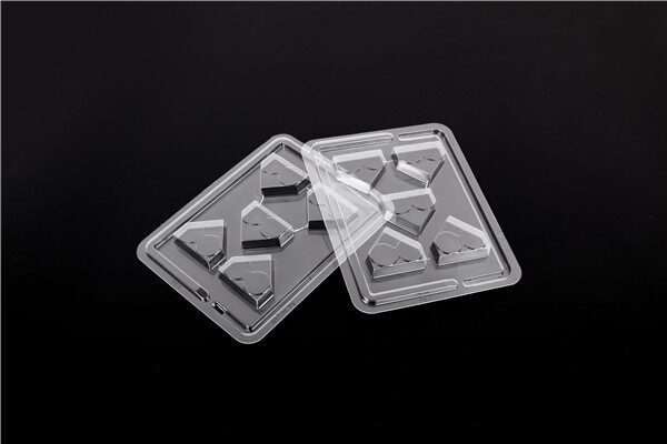 Optical glass element tray