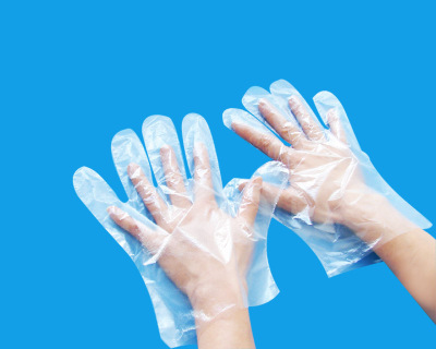 Disposable PE inspection gloves