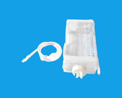Disposable thoracic drainage device