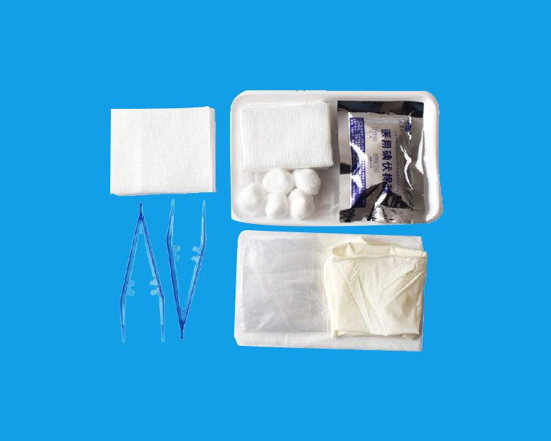 Disposable suture dressing change kit type II - dressing change