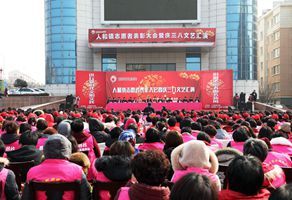 人和镇志愿者表彰大会暨三八节文艺汇演在康馨文化广场隆重举行