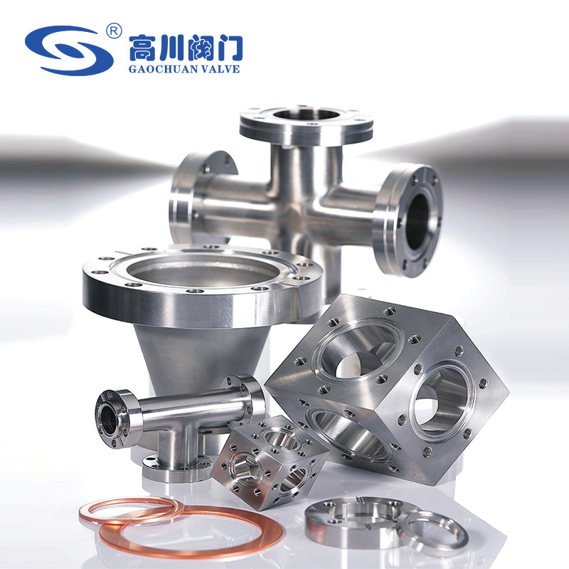 CF vacuum flange and pipe fittings