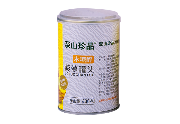 400g canned xylitol pineapple